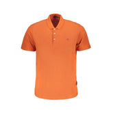 Napapijri Orange Cotton Polo Shirt -   -  Napapijri.